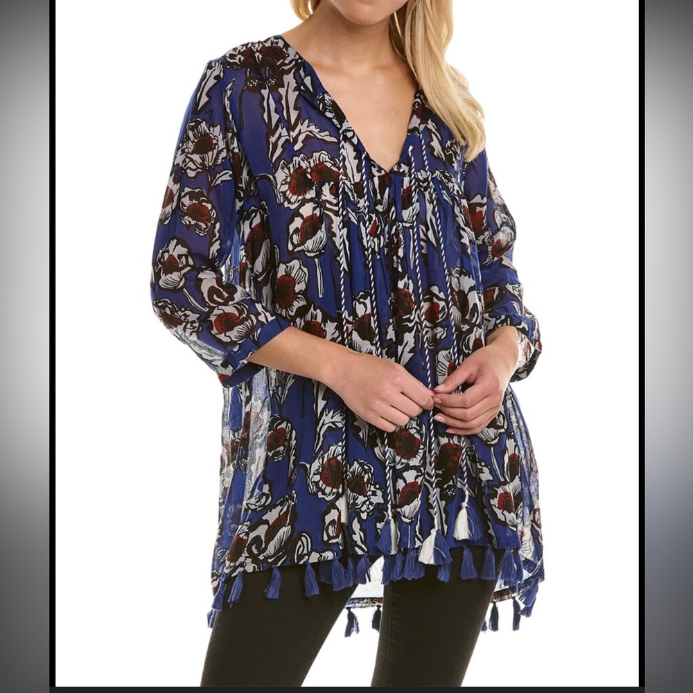 EUC! RO’S GARDEN Seychelles tunic. Size S.
